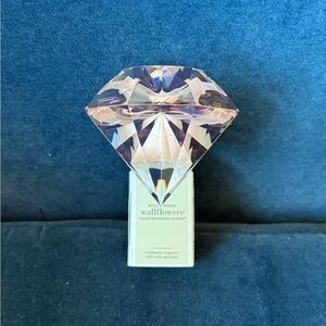 Bath & Body Works Pink Diamond Wallflower Plug In and Champagne Toast Refill